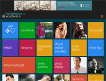 Tablet Screenshot of iepazisanas.lv